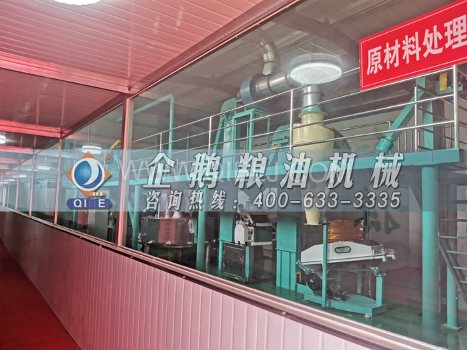 企鵝機(jī)械提供全套花生油提取設(shè)備，服務(wù)周到獲稱(chēng)贊(圖3)